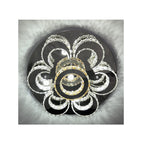 LOTUS 60cm Crystal Ceiling Light Tri Colour LED