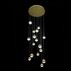 SPHERE 16 Light Pendant Chandelier Gold